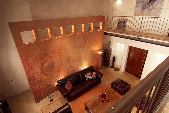 Rivestimento decorativo in resina a Bari